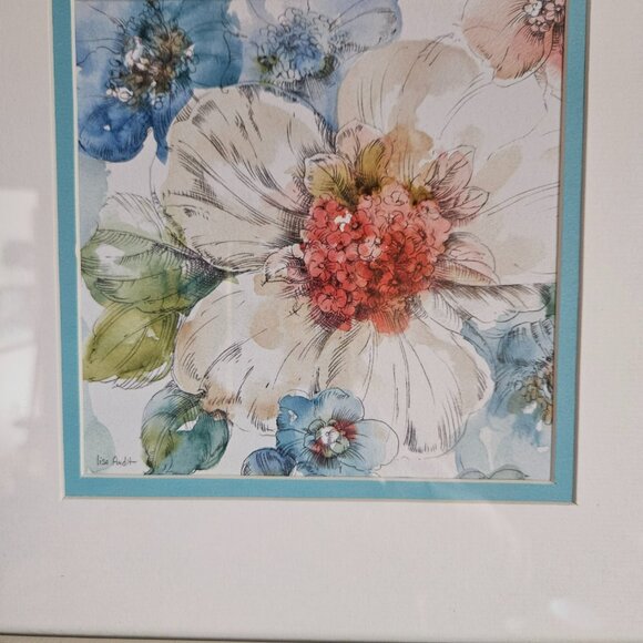 summer bloom signed by artist Lisa Audit 12x12 - Picture 5 of 5